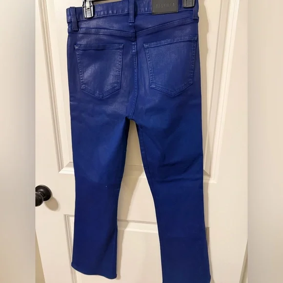 Pistola Lennon Coated Sapphire Jeans, High Rise Boot Leg Ankle NWT - Picture 2 of 2